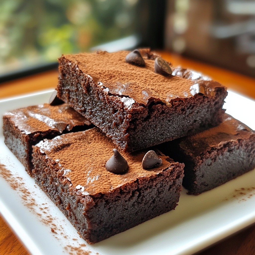 Avocado Brownies Rich and Decadent Treat Recipe