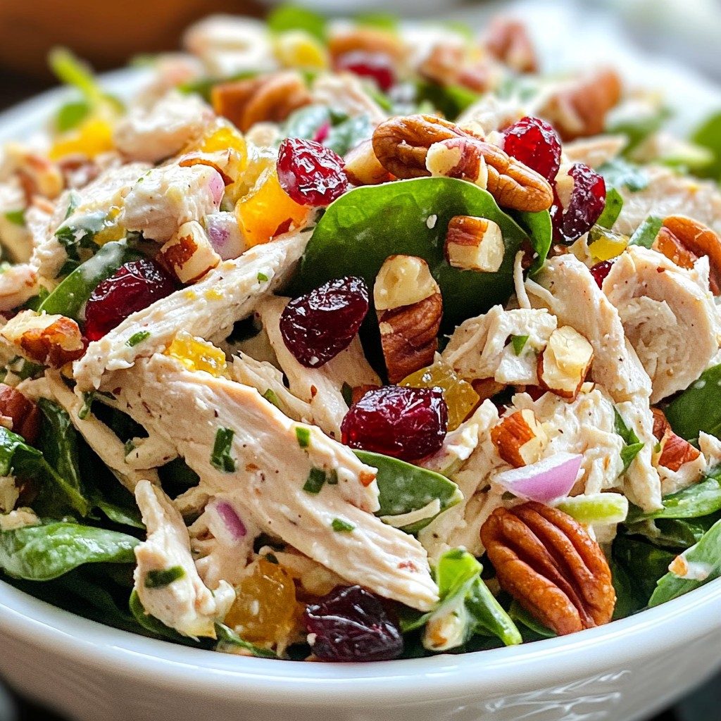 Cranberry Pecan Chicken Salad Fresh and Simple Recipe