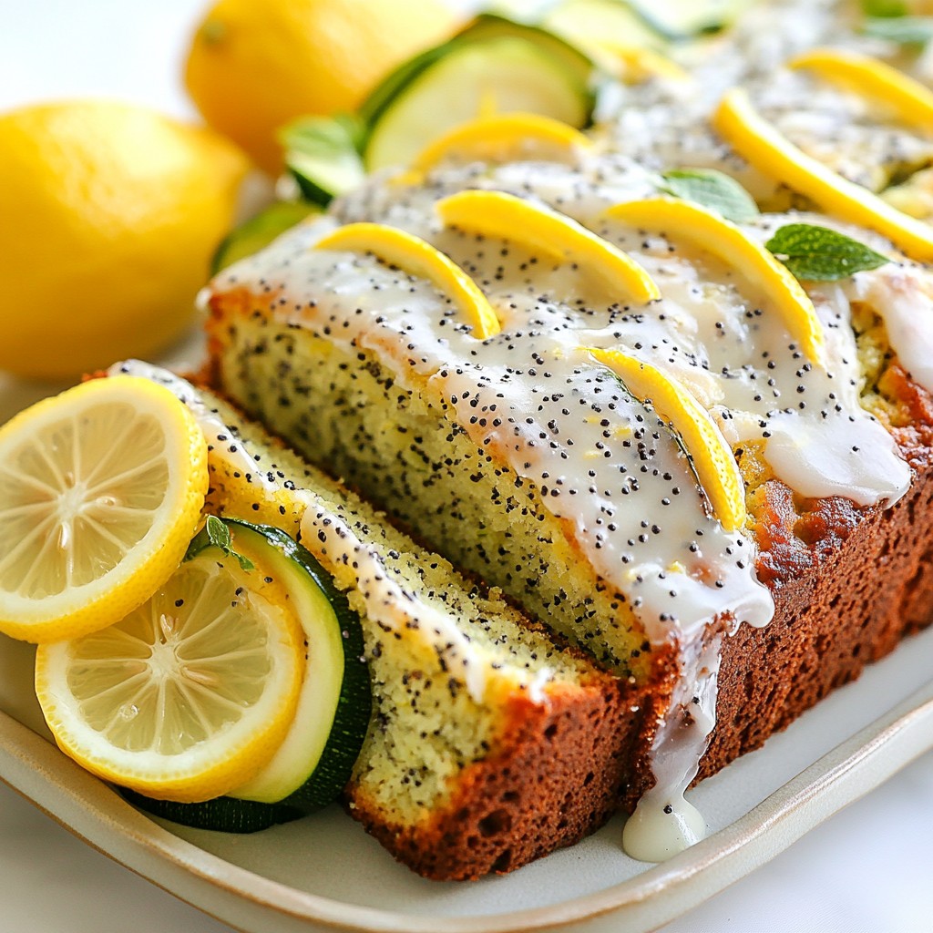 Lemon Poppy Seed Zucchini Bread Fresh and Flavorful Recipe