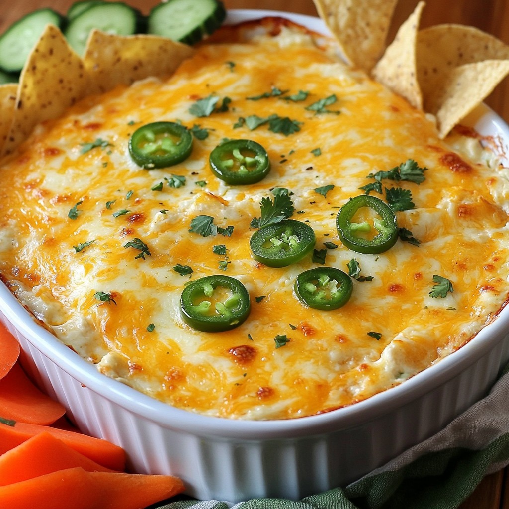 Zesty Cheesy Pepper Jack Dip Flavorful Party Treat