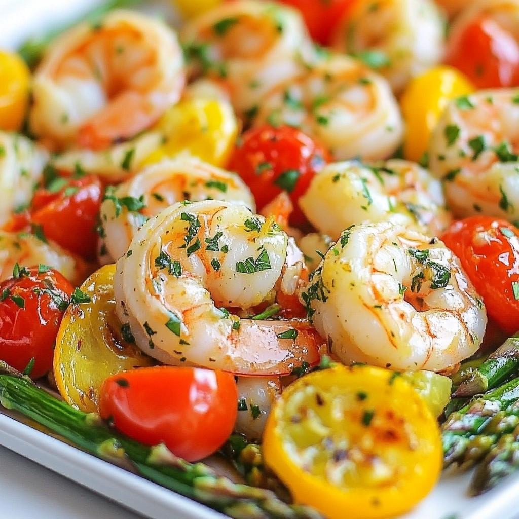 Sheet Pan Lemon Garlic Shrimp Flavorful Easy Dinner