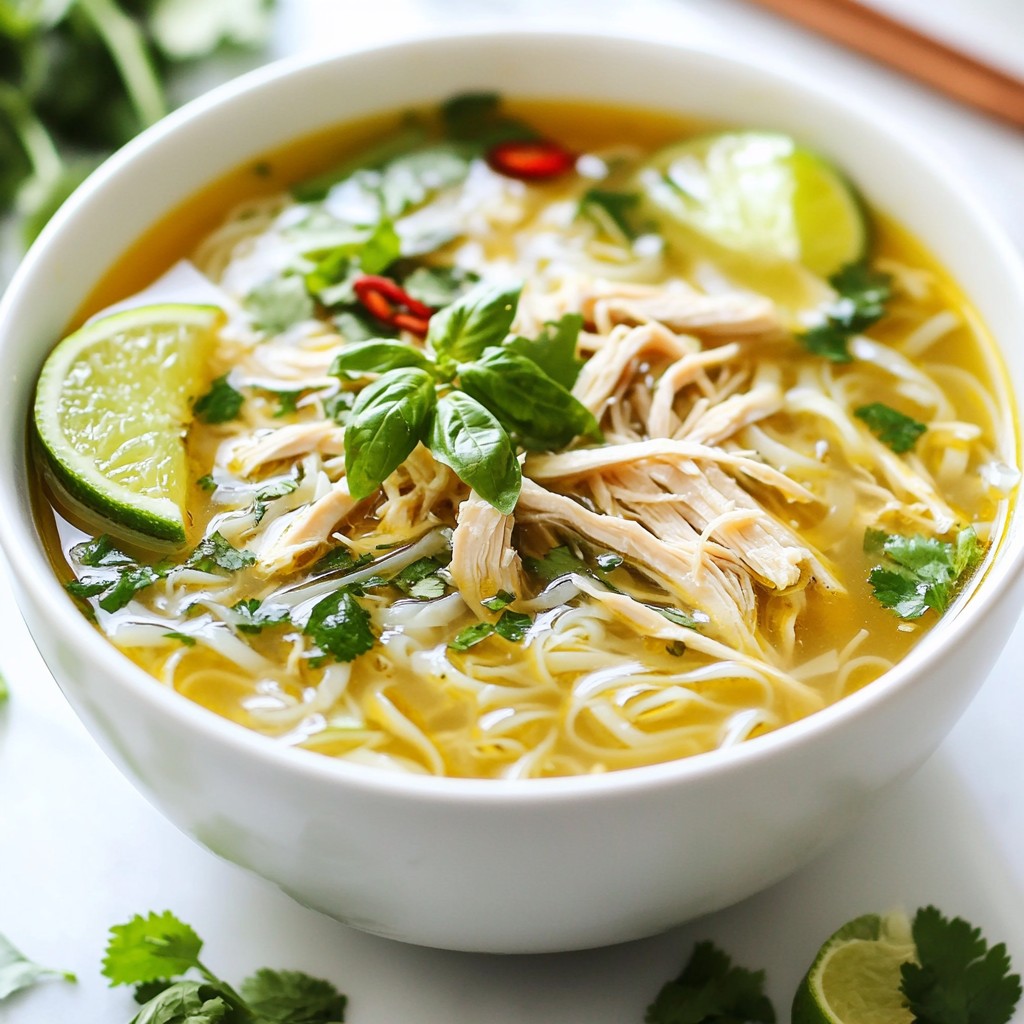 Instant Pot Chicken Pho Flavorful and Simple Recipe