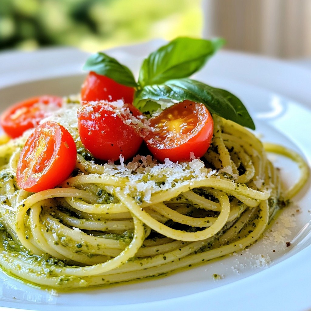 Classic Basil Pesto Pasta Flavorful and Simple Recipe