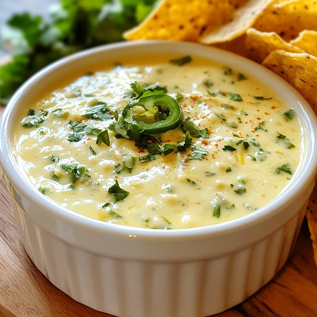 Tangy Queso Blanco Dip Easy and Flavorful Recipe