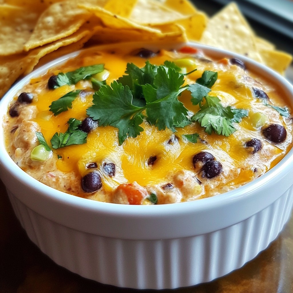 Smoky Cheese Black Bean Dip Flavorful and Easy Recipe