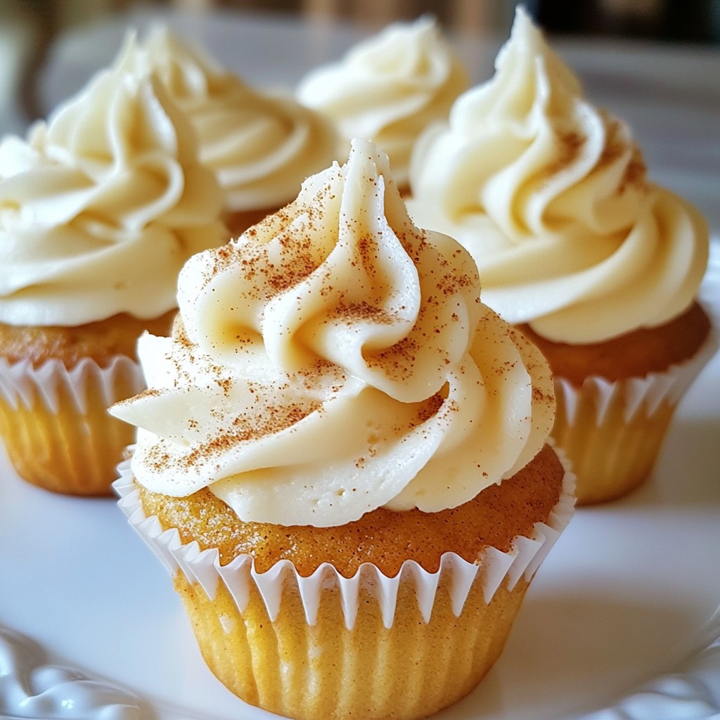 Pumpkin Spice Latte Cupcakes Delightful and Easy Treat