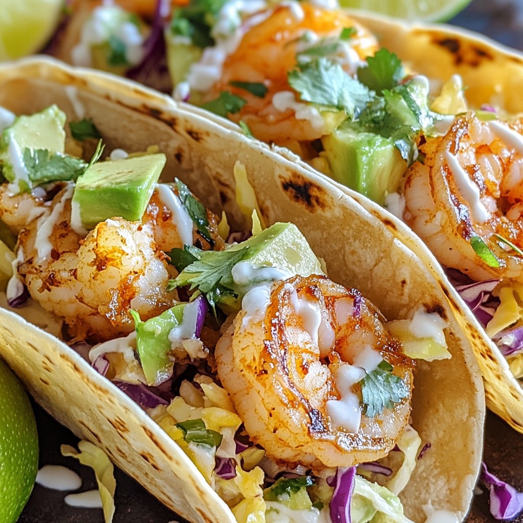 Coconut Lime Shrimp Tacos Fresh and Tangy Delight