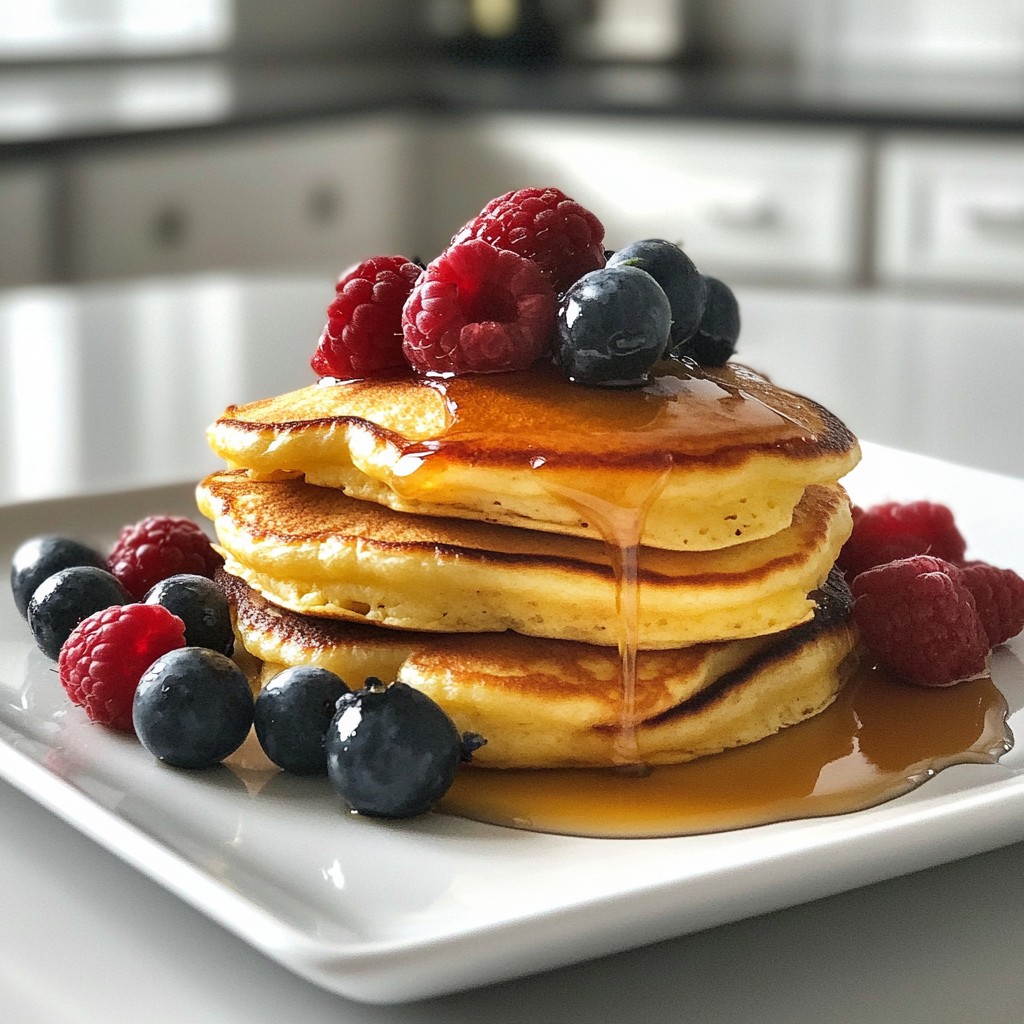 Lemon Ricotta Pancakes Fluffy and Light Delight