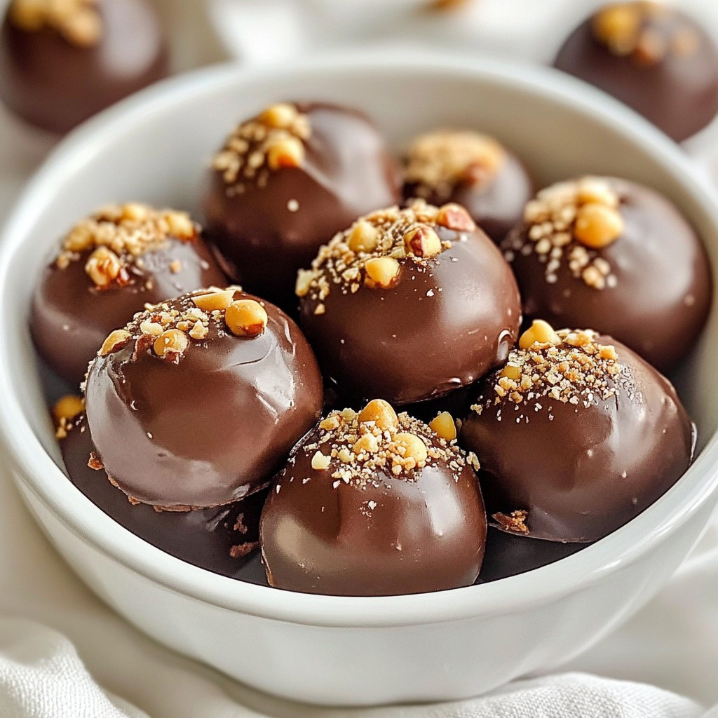 Keto Chocolate Peanut Butter Fat Bombs Easy Recipe