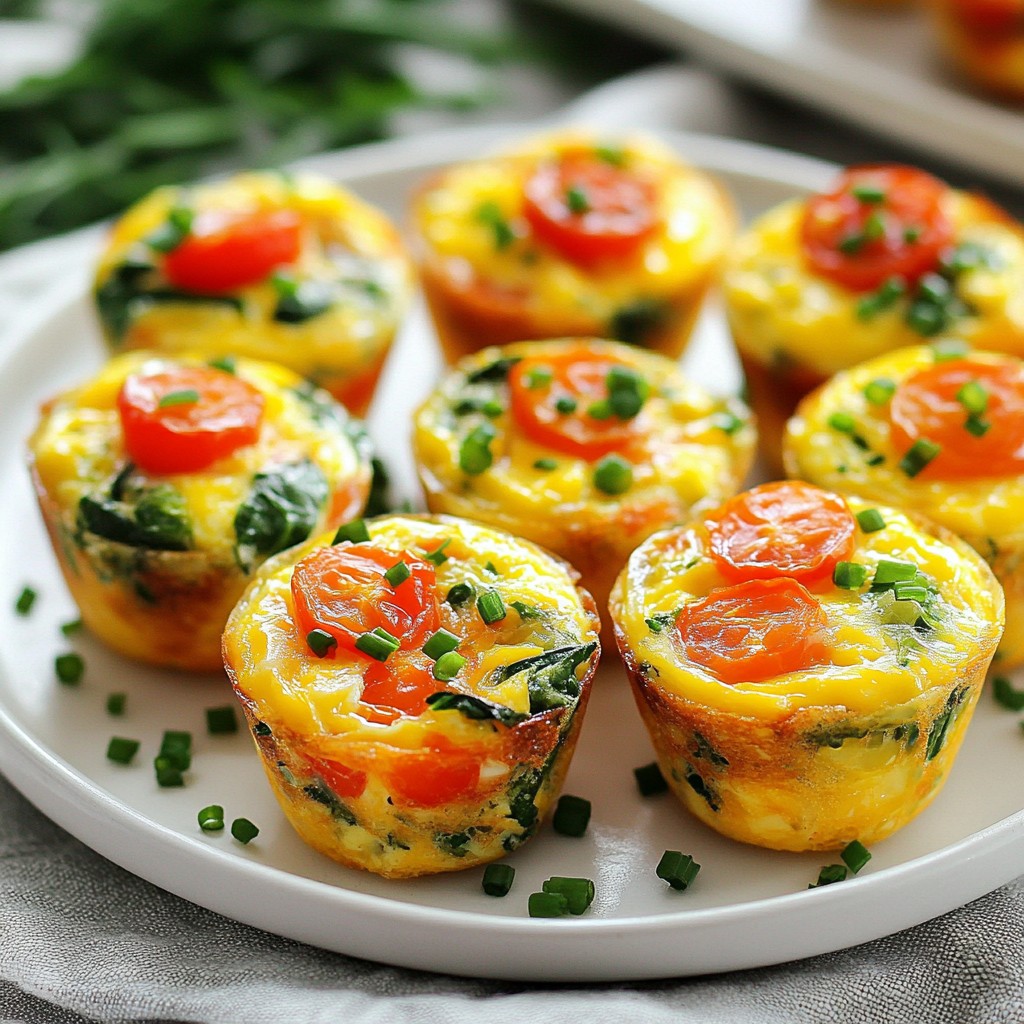 Veggie Packed Egg Muffins Healthy and Simple Recipe