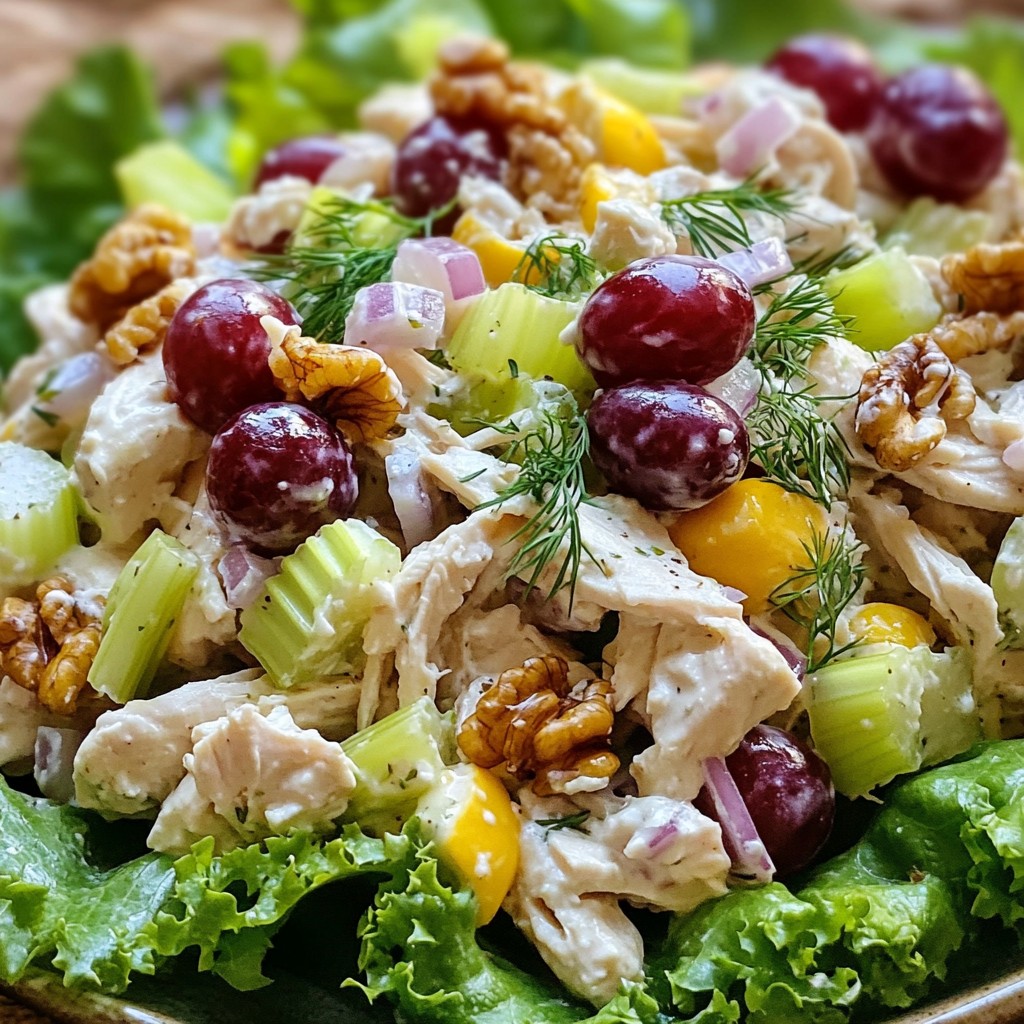 Greek Yogurt Chicken Salad Healthy and Simple Meal