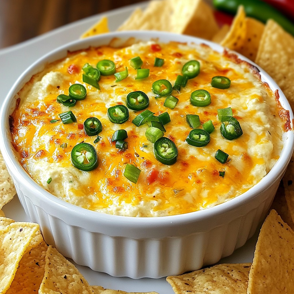 Zesty Cheesy Pepper Jack Dip Flavorful Party Treat
