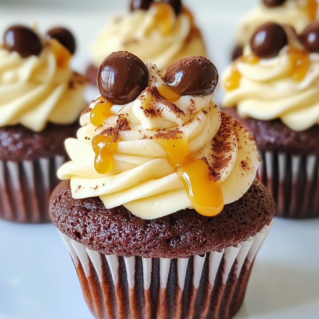 Caramel Macchiato Cupcakes Irresistible Flavor Treat