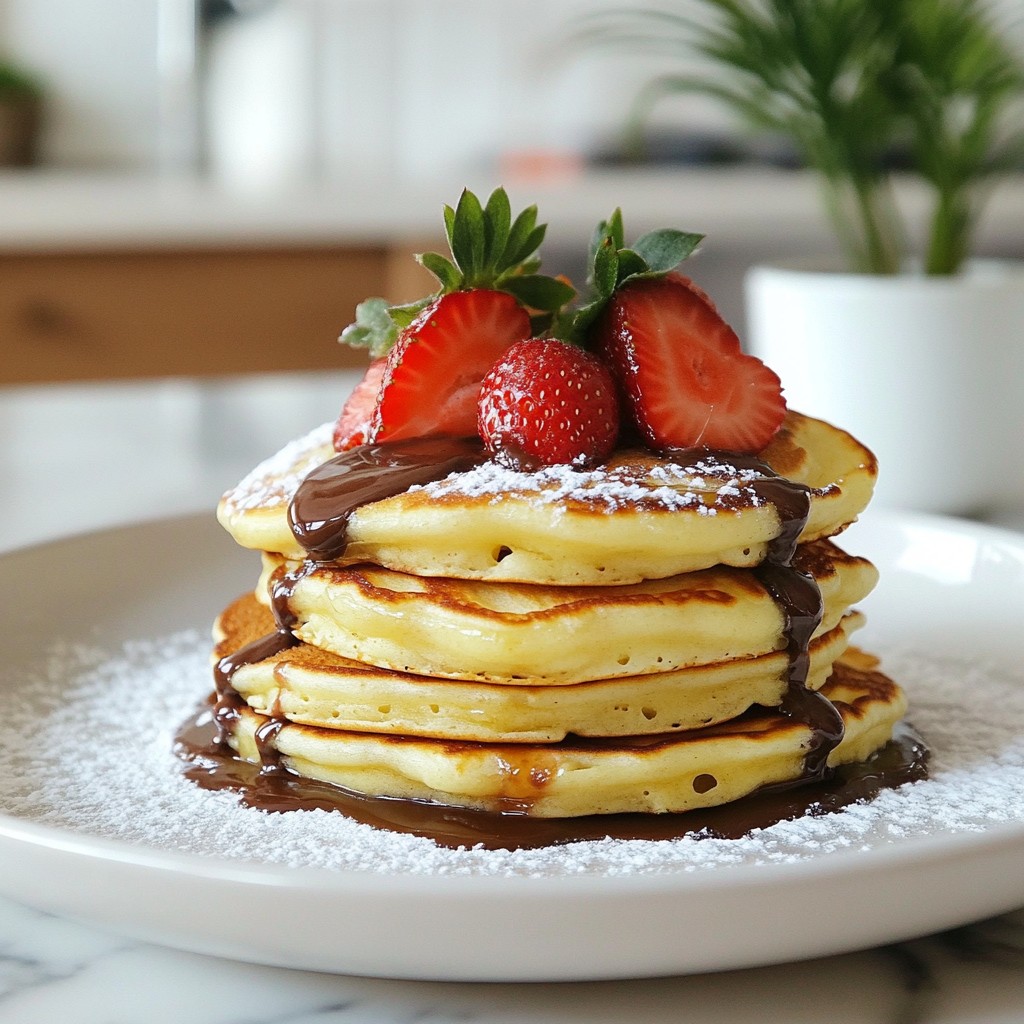 Nutella Stuffed Pancakes Irresistible Breakfast Delight