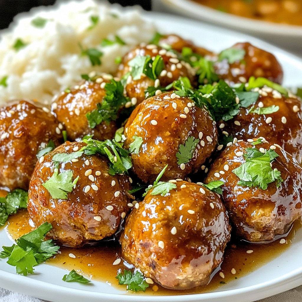 Slow Cooker Honey Garlic Meatballs Flavorful Recipe