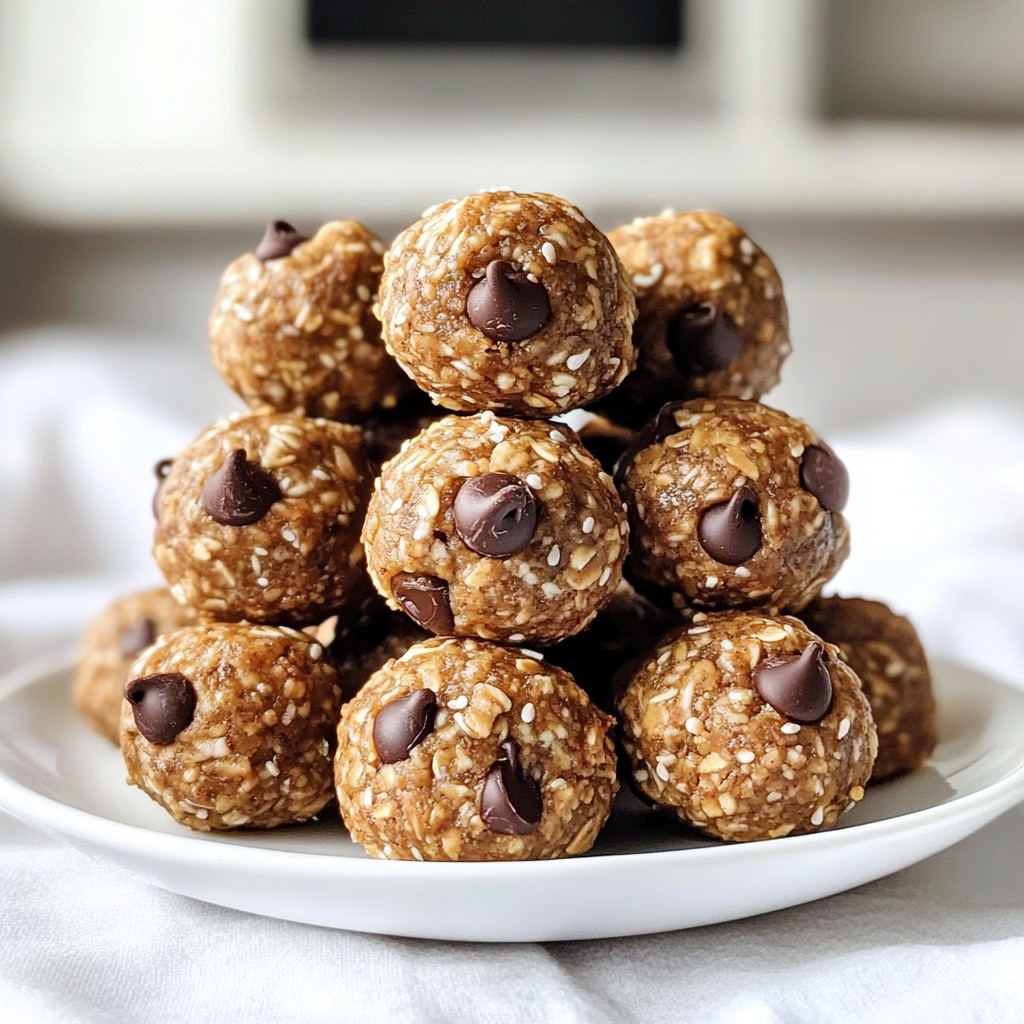 Peanut Butter Chocolate Energy Bites Healthy Snack