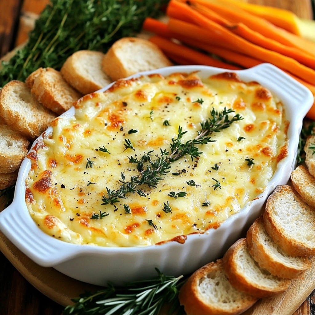 Roasted Garlic and Herb Cheese Dip Delightful Recipe