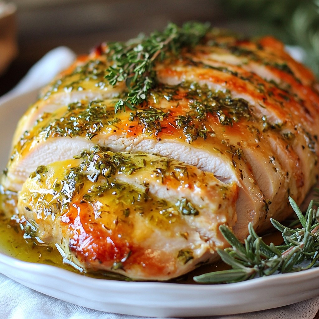 Herb Butter Roasted Turkey Breast Flavorful Feast Today