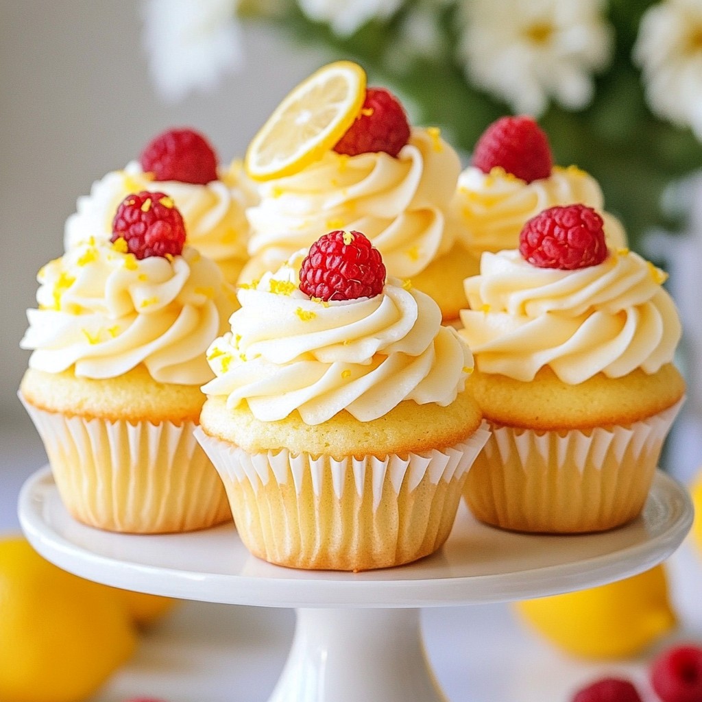 Raspberry Lemonade Cupcakes Delightful Summer Treat