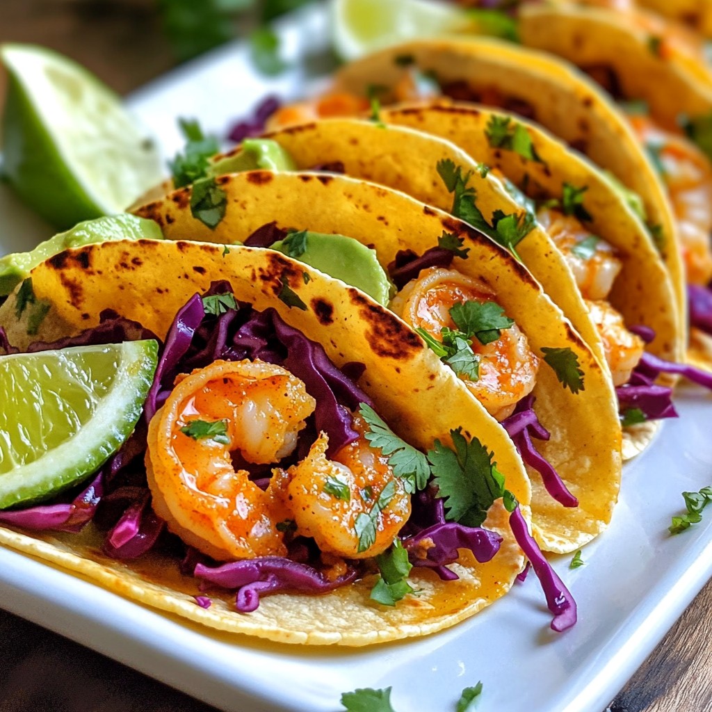 Chipotle Lime Shrimp Tacos Flavorful and Simple Meal