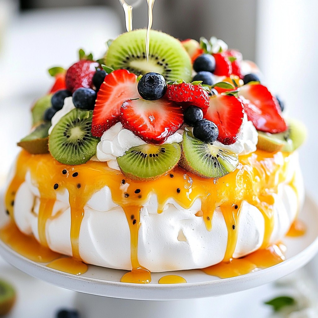 Classic Pavlova Delightful and Light Dessert Recipe