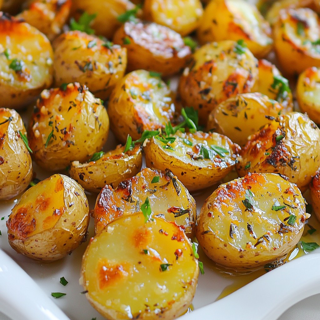 Garlic Herb Roasted Potatoes Flavorful and Easy Dish