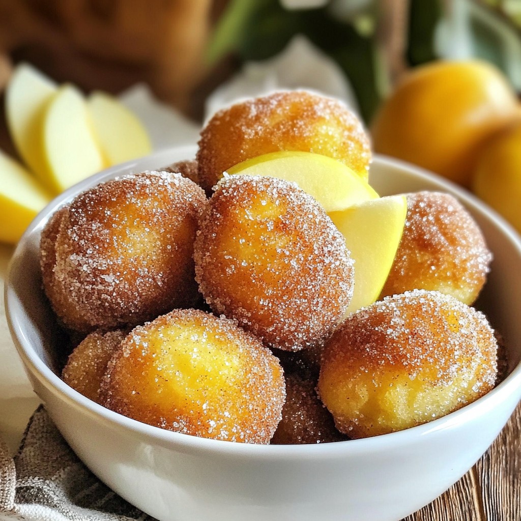 Delightful Apple Cider Donut Holes Easy to Make