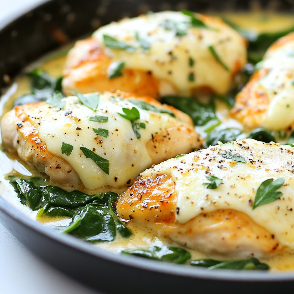 Savory Cheese Herb Chicken Skillet Delightful Recipe