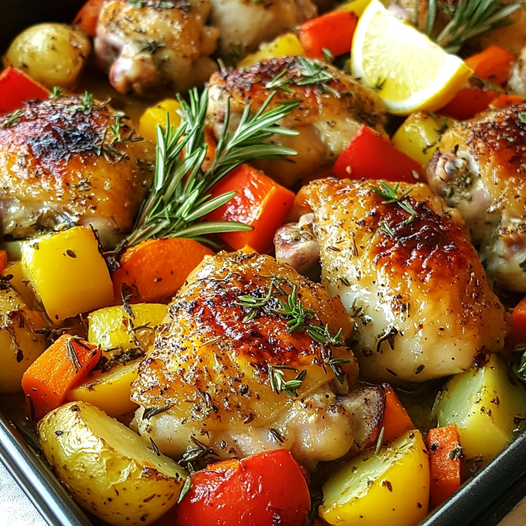 Herb Roasted Chicken Thighs Flavorful and Easy Recipe