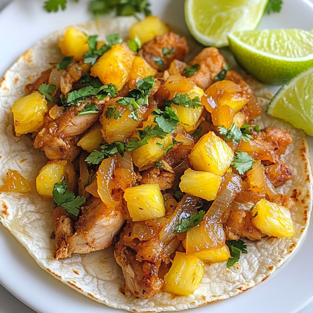 Tacos Al Pastor Skillet Flavorful Weeknight Meal