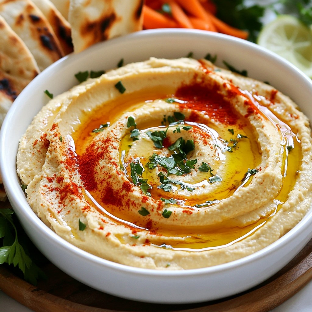 Classic Hummus Recipe for a Tasty Dip