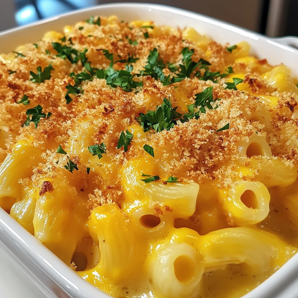 Creamy Truffle Mac and Cheese Delight Tasty Comfort Food