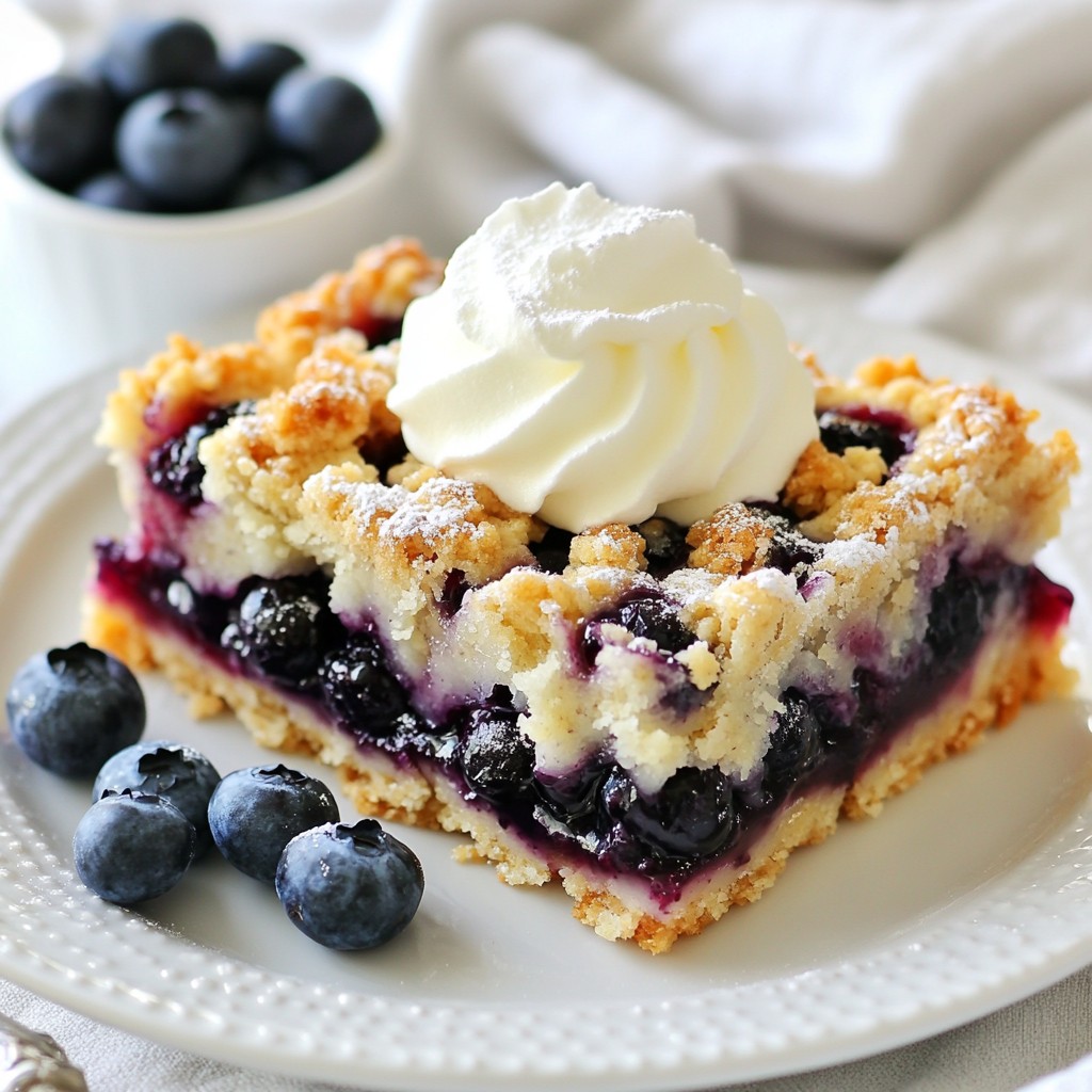 Blueberry Crumble Bars Irresistible and Easy Recipe