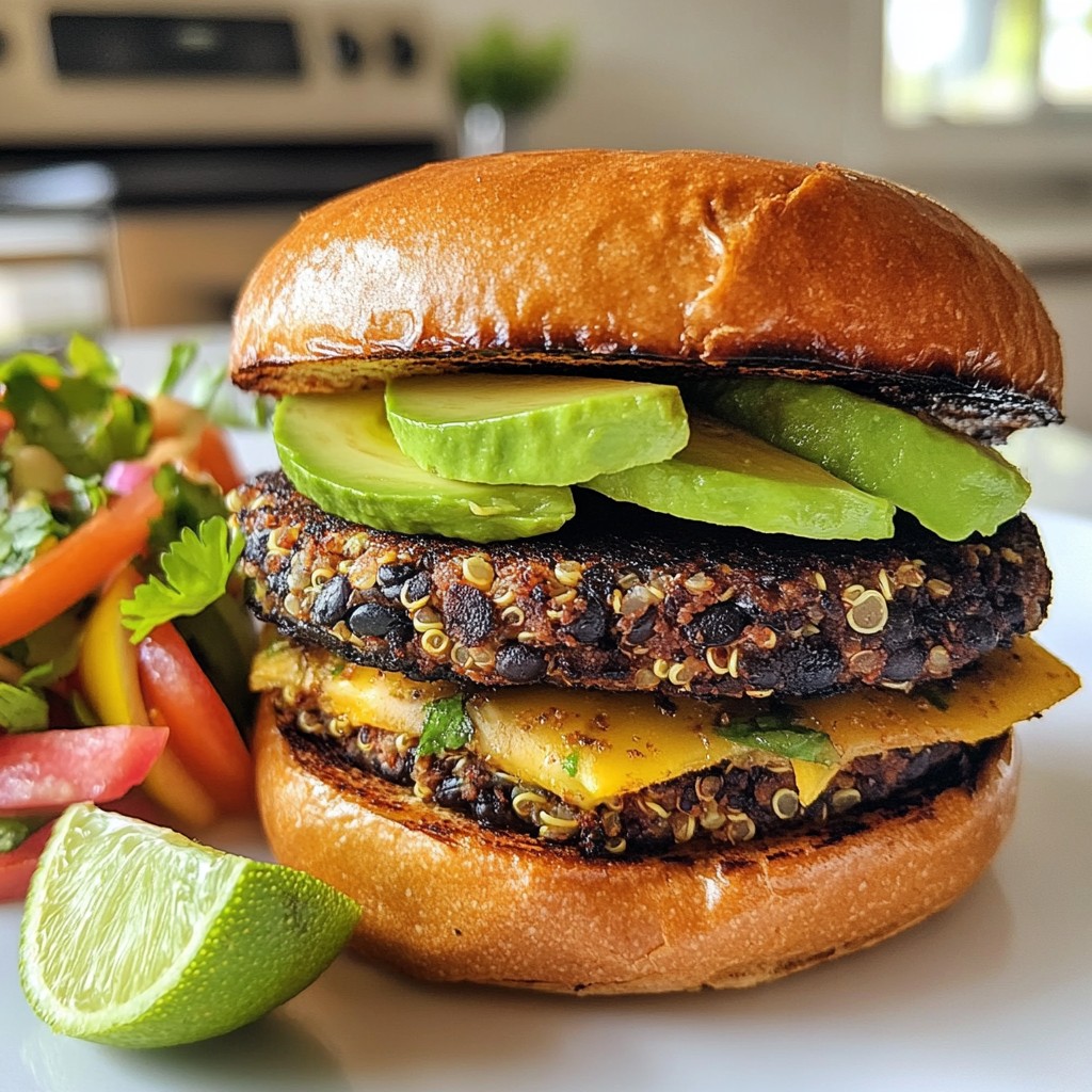 Chipotle Black Bean Burgers Simple and Tasty Meal