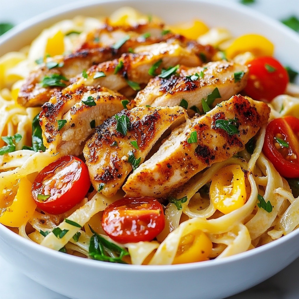 Creamy Cajun Chicken Pasta Flavorful Dinner Delight