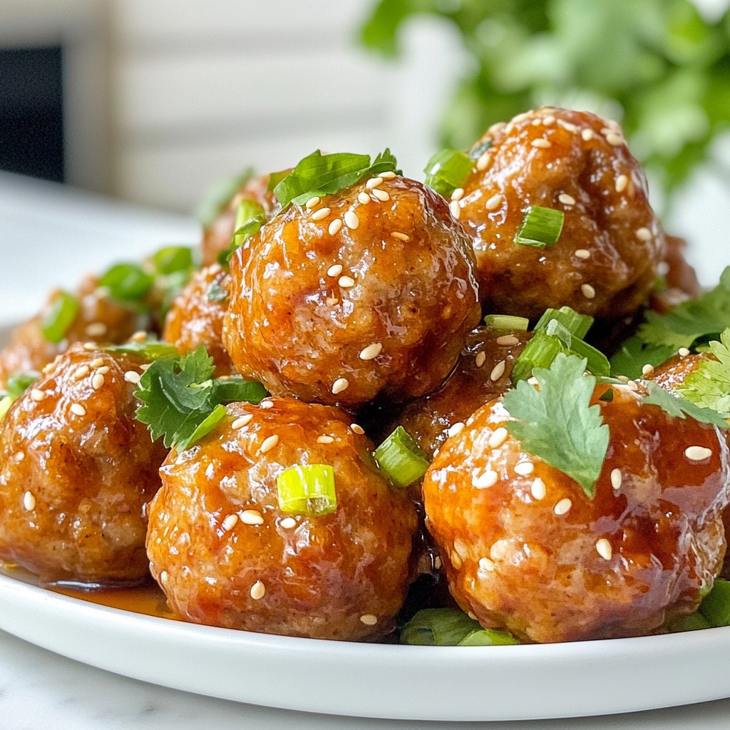 Air Fryer Teriyaki Meatballs Tasty and Easy Recipe