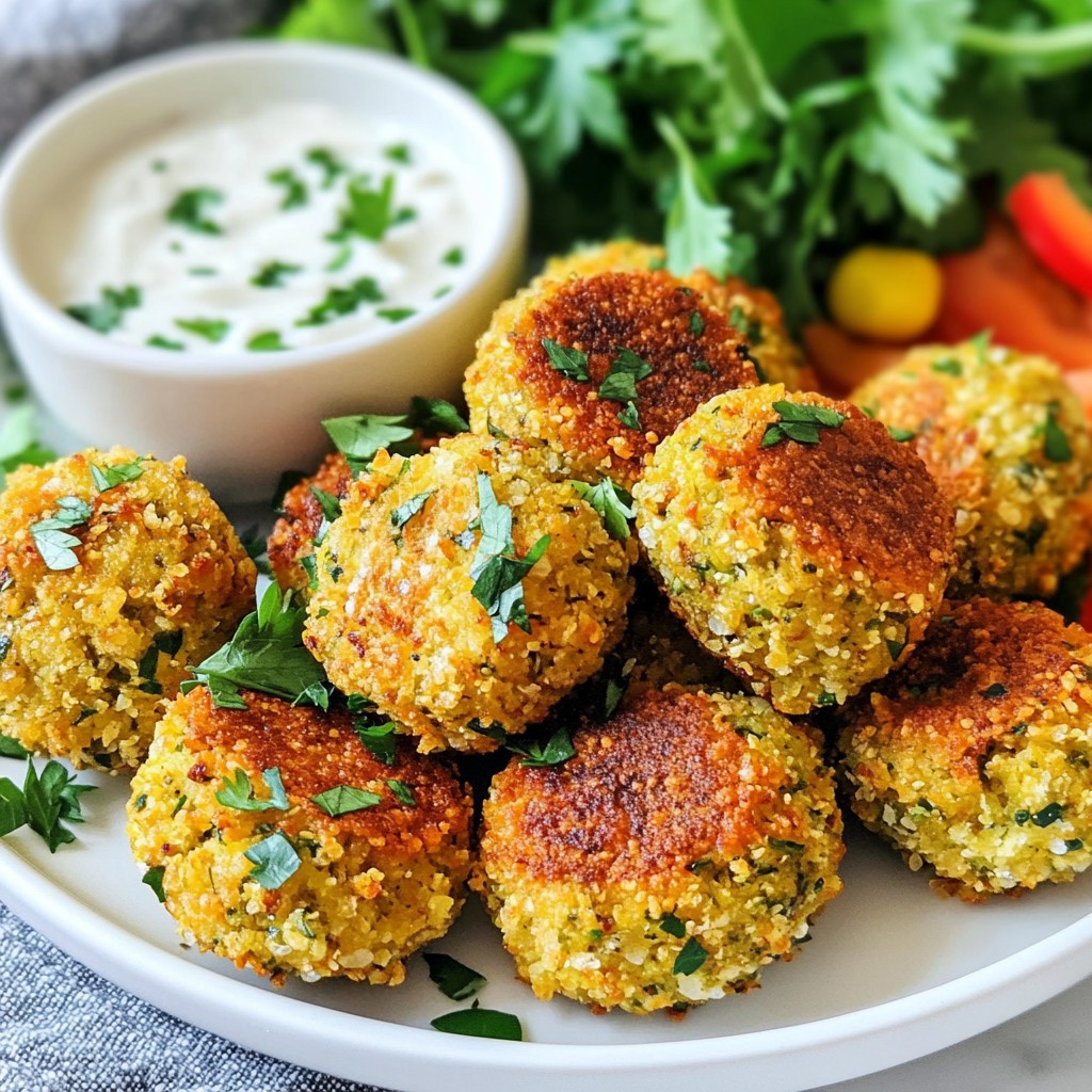 Crispy Air Fryer Falafel Flavorful and Healthy Snack
