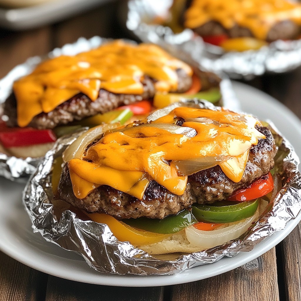 Burger Foil Packets For Easy Grilling Success