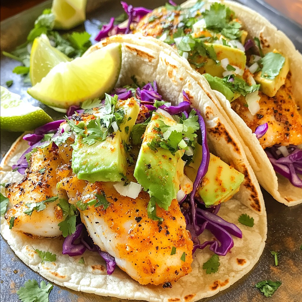Spicy Chipotle Fish Tacos Flavorful and Easy Recipe