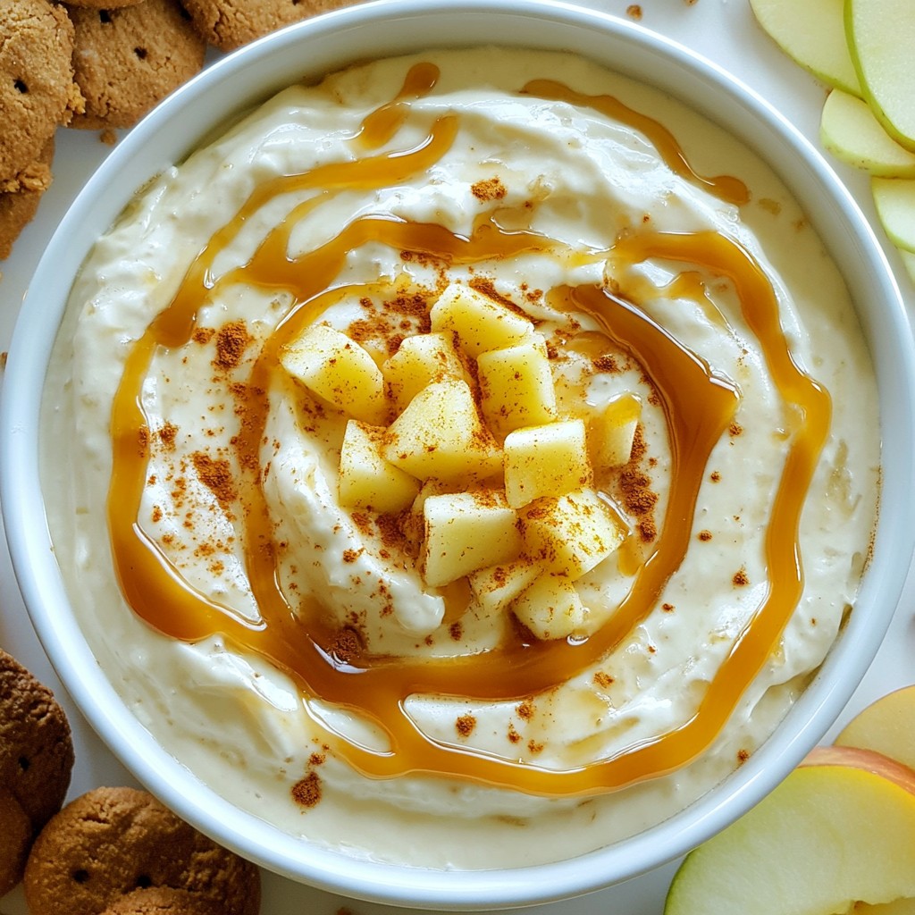 Caramel Apple Cheesecake Dip Decadent Fall Treat