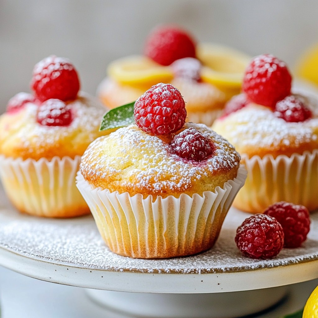 Raspberry Lemonade Muffins Tasty and Bright Treat