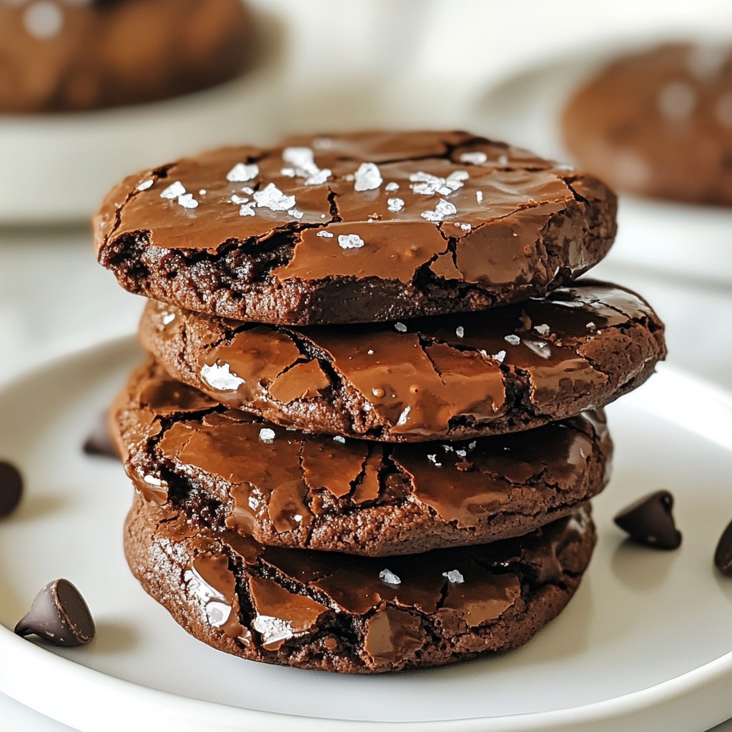 Chocolate Fudge Brownie Cookies Rich and Irresistible Treat