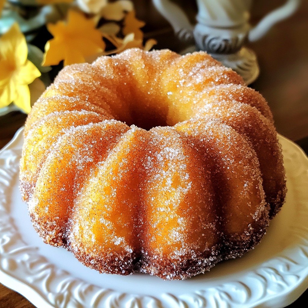 Apple Cider Donut Cake Flavorful and Easy Delight