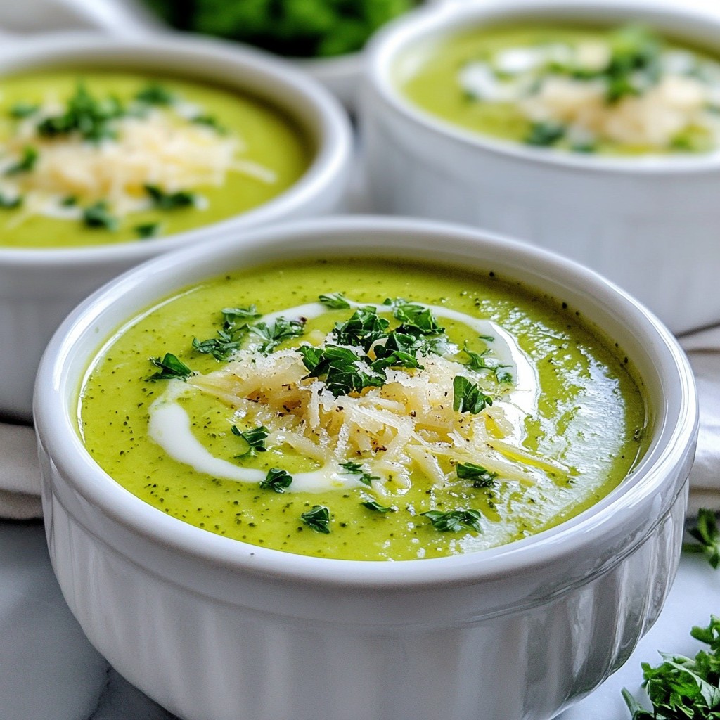 Creamy Broccoli Cheddar Soup Simple and Quick Recipe