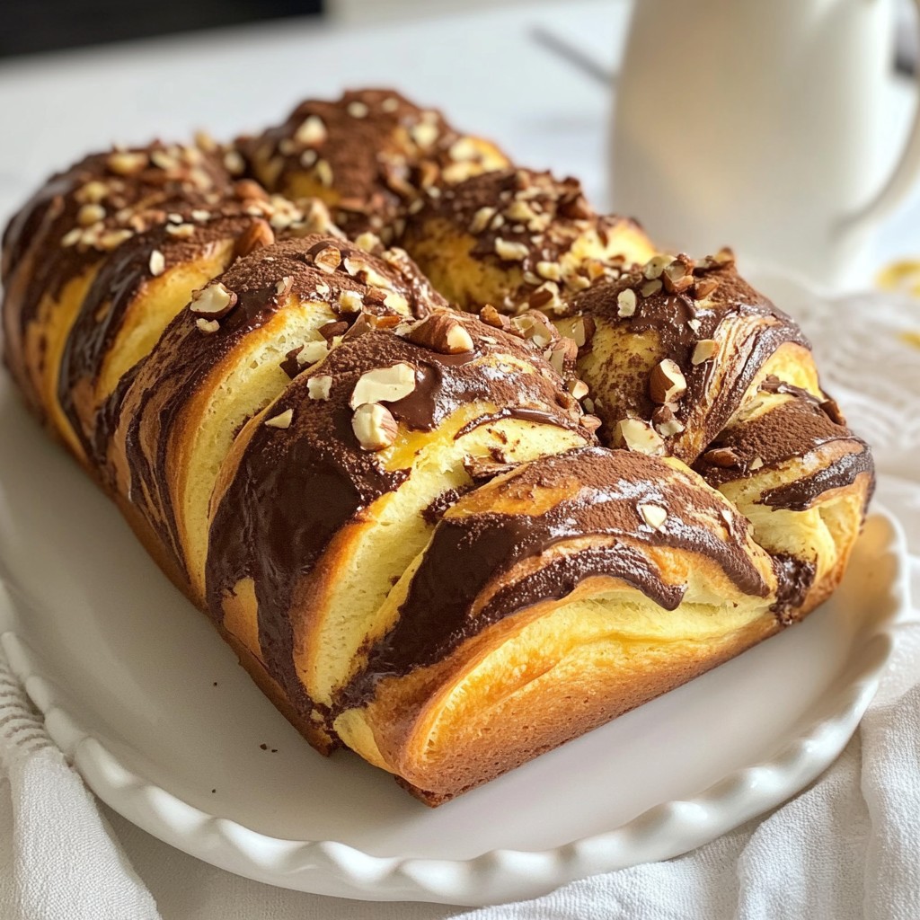 Chocolate Hazelnut Babka Delightful and Easy Recipe