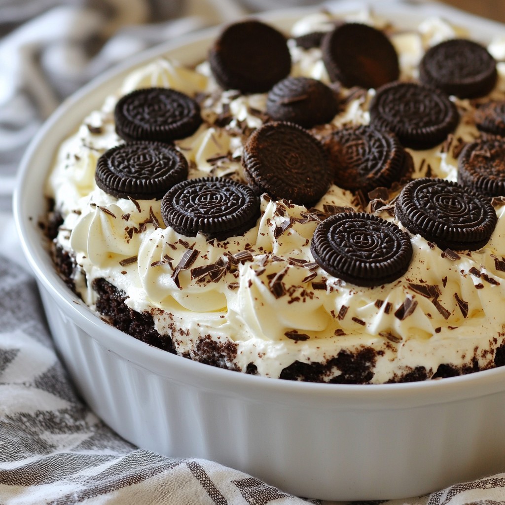Mocha Oreo Icebox Cake Delightful No-Bake Recipe