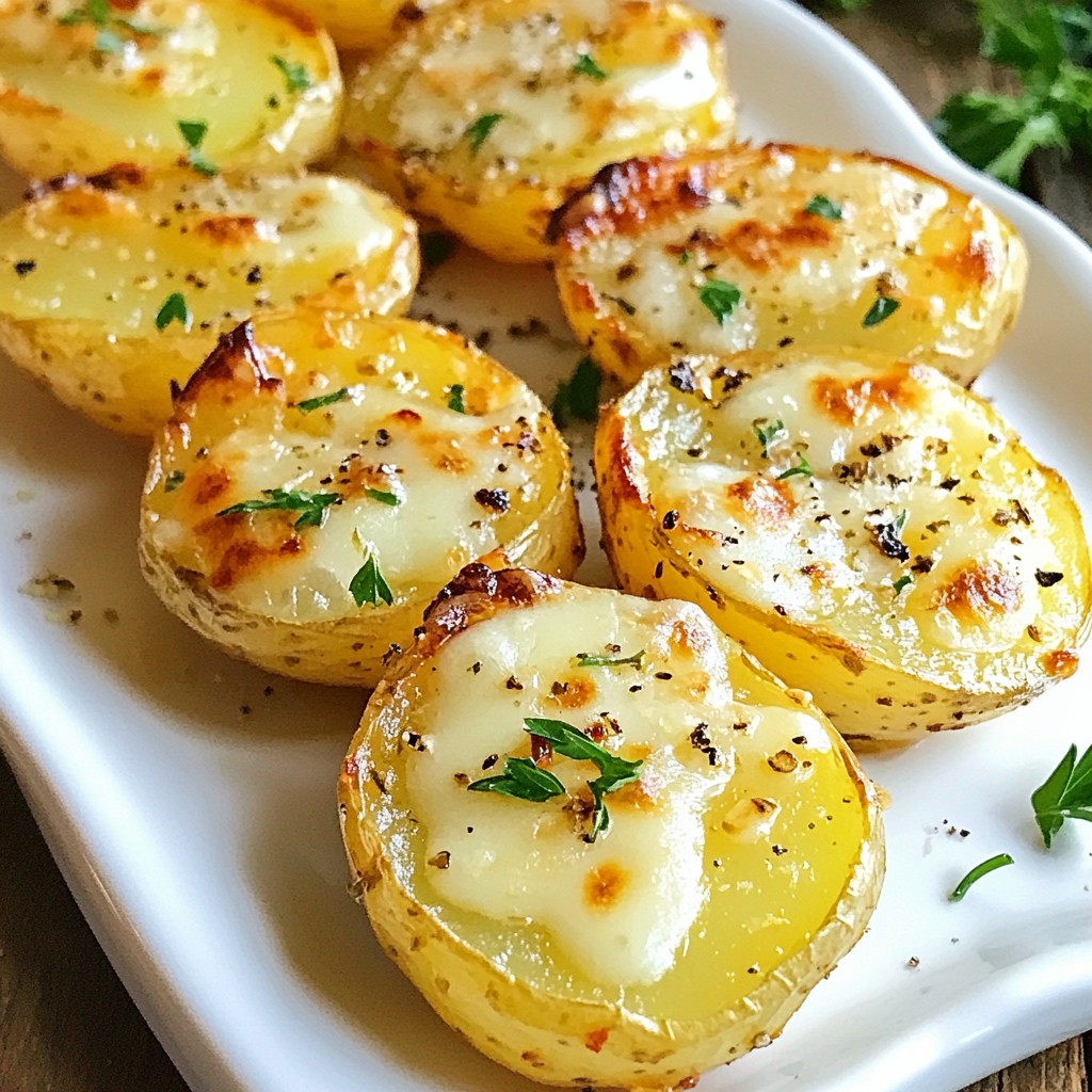Garlic Parmesan Roasted Potatoes Flavorful Side Dish
