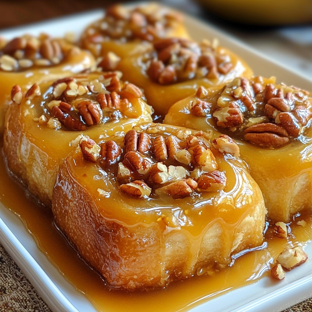 Caramel Pecan Sticky Buns Irresistible and Easy Recipe
