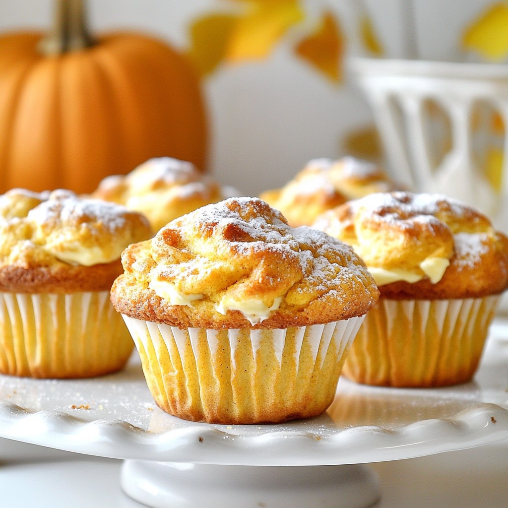 Pumpkin Cream Cheese Muffins Simple and Tasty Treat
