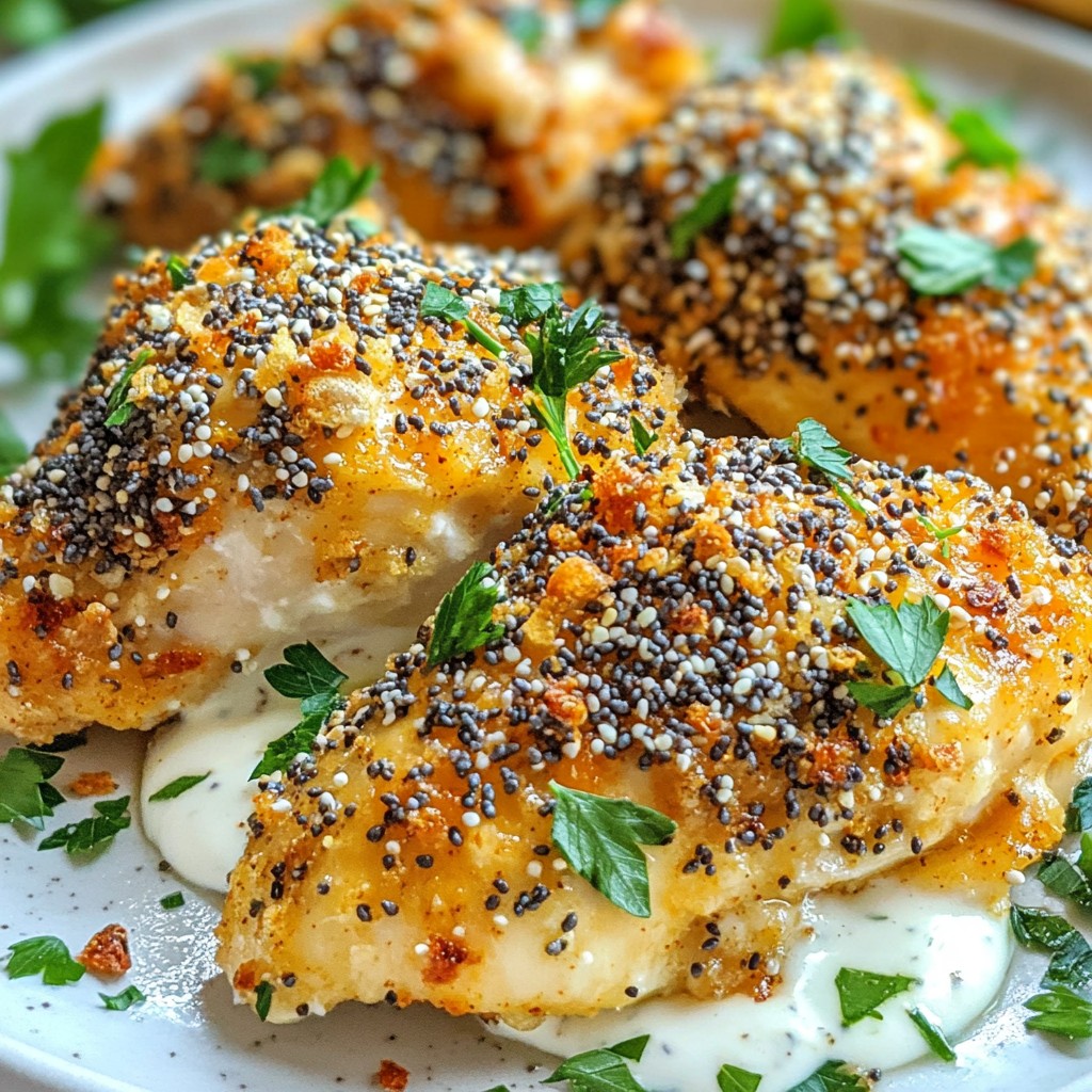 Baked Everything Bagel Chicken Flavorful and Easy Meal